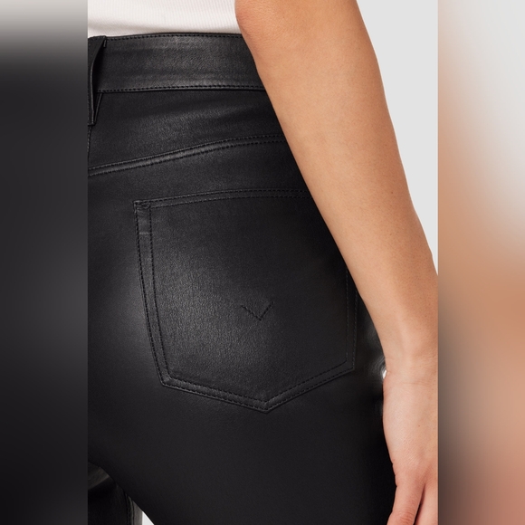 NEW Hudson Faye Leather Pants - Picture 4 of 9